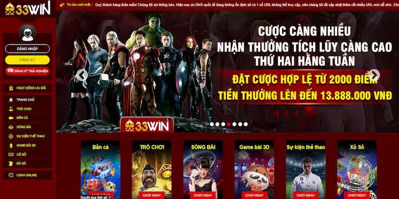 Quá trình trả thưởng an toàn và trung thực tại nhà cái 33WIN