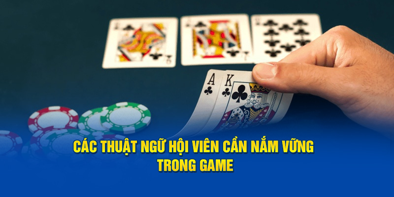 Các thuật ngữ hội viên cần nắm vững trong game