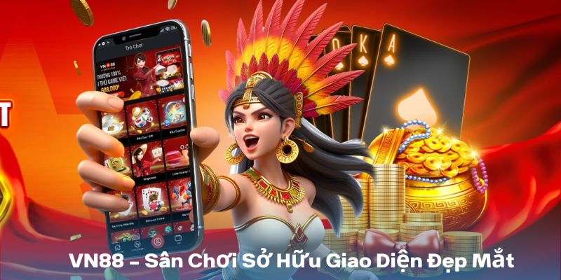 Vn88 – Giao diện đẹp & đa dạng các trò chơi