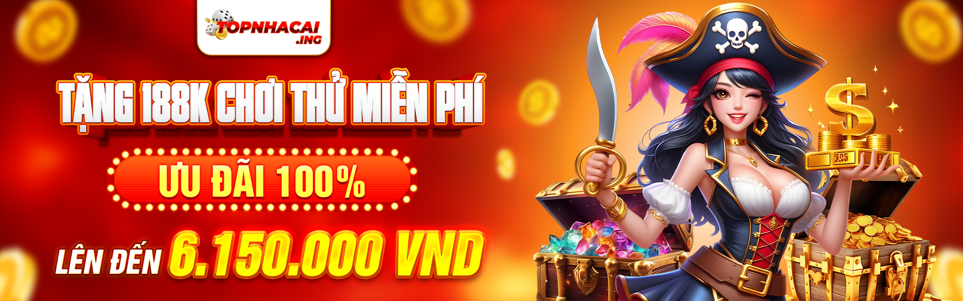 Tặng 188k chơi thử miễn phí